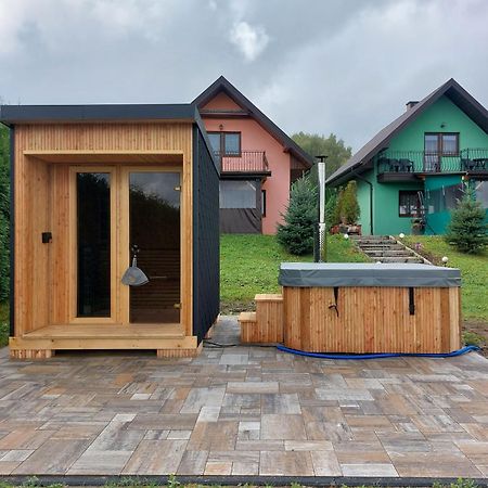 Cichy Zakatek - Sauna Jacuzzi Spa Relax Solina Bieszczady ليزكو المظهر الخارجي الصورة